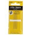 John James size 10 x4 beading needles made in U...
