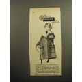 1957 Reeves Fabric Advertisement - Coat by Amer...