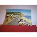 THE SEA FRONT, SIDMOUTH, Devon. used postcard b...
