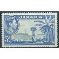 Jamaica 1949 SG126b 3d Greenish-Blue & Ultramar...