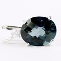 London Blue Topaz, 925 Sterling Silver Pendant,...