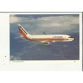 Aviation AIR EUROPE BOEING 737 Postcard by Skil...