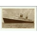 United States Lines SS UNITED STATES Postcard b...
