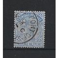 Trinidad.SG108 2 1/2d Bright Blue.Fine Used.Aug24j