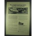 1967 Rolls-Royce Engine Ad - A-7D Corsair II