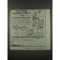 1991 Vogelzang Barrel Stove Kits Ad - Cut your heating costs