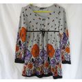 Womens Victoria Knit Top Medium 33 Chest Gray P...