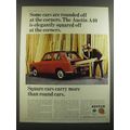 1964 Austin A40 Car Ad - Some cars are rounded off at the corners