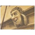 Postcard Carvings on Bell Tower, New College Ox...