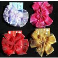 4 x Organza Ribbon Bows 145mm Wide