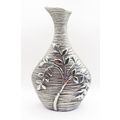 Light Grey Bottle Vase Ceramic 24 CM Decorative...