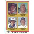 1978 TOPPS JACK MORRIS - MAHLER - JONES - ANDER...