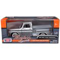 1966 GMC C1000 Fenderside Pickup Truck Silver M...