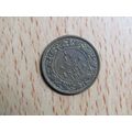 India 1918 1/12 Anna Coin