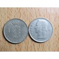 Belgium 1958 1 Franc Belgique (French Text) Coin