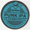 BEER MAT - BREWDOG - PUNK IPA - (Cat 064) - (2018)
