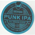 BEER MAT - BREWDOG - PUNK IPA - (Cat 044) - (2016)