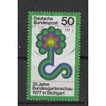 GERMANY 1977 25th ANNIV HORTICULTRAL SHOW 50pf ...