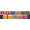 Van Krimpen: 11 Values - Netherlands 1946/57 - ...