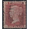 1858 SG43 1d Red Plate 79 Check Letters "JH" Go...