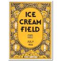 ice cream field 1933 july art deco magazine cov...