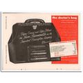 becton dickinson company 1952 b-d doctors bag t...