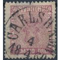 Coat of Arms: 50ö - Sweden 1865 - F H - MiNr 12a