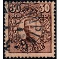 Sverige Sweden 1911 King Gustaf V 30ore Used Stamp