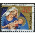 New Zealand 2000 Christmas 40c Multicoloured S/...