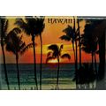 Hawaii Sunset Fridge Magnet