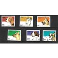 BENIN 1995 DOGS SET 6 VALS SG 1305 / 1310 FINE ...