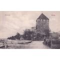 Kruttornet Wisby Sweden Old Postcard