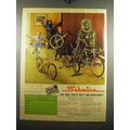 1967 Schwinn Bicycles Ad - Exerciser, Fastback Sting-ray, 10-Speed Varsity