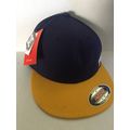 NEW DC Shoes Yupoong Flexfit Blue/Yellow Small/...