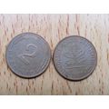 1981j 2 Pfennig Germany Coin
