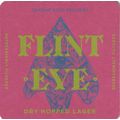 BEER MAT - GREENE KING BREWERY - FLINT EYE LAGE...