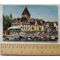 old postcard Hotel Le Chateau, Ouchy Lausanne, ...