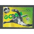 AUS 2006 50c 'WORLD CUP FOOTBALL' FINE USED (EB...