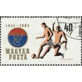 HUNGARY, FOOTBALL, Vasas Sports Club, white 196...
