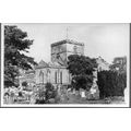 Filey, N Yorkshire - St. Oswalds Church - RP postcard c.1950s