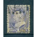 Used 212 1c Benjamin Franklin Barely Clears M01364