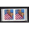 2915A 32c U.S. Flag Over Porch Fine MNH CNP Lef...