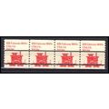 1905a 11c Railroad Caboose Fine MNH Dry Gum S/4...