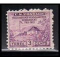 752 3c Washington's Hdqs Fine MNH O4733