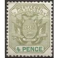 Transvaal 1897 SG221 4d Sage-Green & Green Moun...