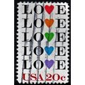 USA, 1984 20c Love, SG 2069 (Scott #2072), used.