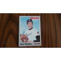 1970 Topps Card # 295 Cecil Upshaw Good (2) Atl...