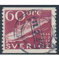 Sweden Facit 256/Scott 261, 60ö maroon Postal S...