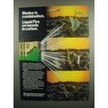 1984 Shell Bladex 4L Herbicide Ad - Liquid Fire