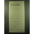 1949 The National Foundation for Infantile Paralysis Ad - polio precautions